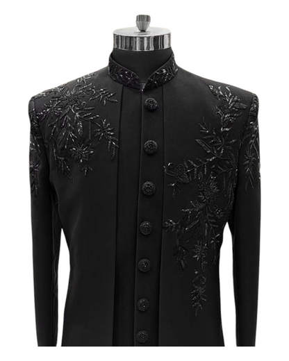 Jodhpur Embroidered Sherwani for Men, Indowestern for Men Wedding sherwani