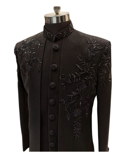 Jodhpur Embroidered Sherwani for Men, Indowestern for Men Wedding sherwani