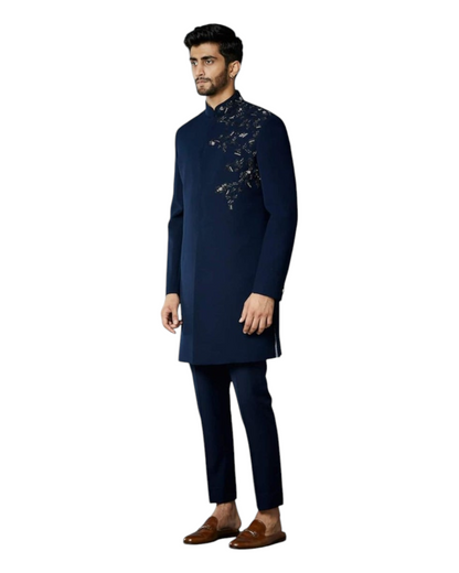 Stylish Men Sherwani,Ethnic Wedding Sherwani,Groom Wear Sherwani