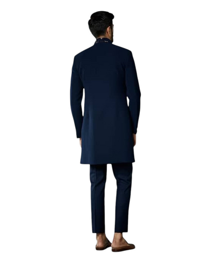 Stylish Men Sherwani,Ethnic Wedding Sherwani,Groom Wear Sherwani