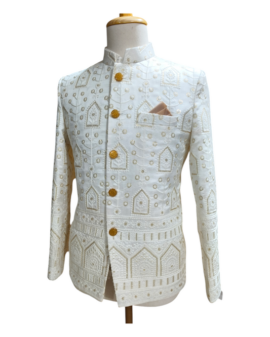 Jodhpuri jacket for man, groom wedding outfit