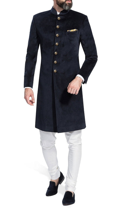 Men Velvet jodhpuri ,indowestern for men.indian dress solid colour velvet sherwani indowestern,sherwani men wedding Suit